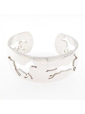 Hermes Vintage Hallmark Bangle Bracelet